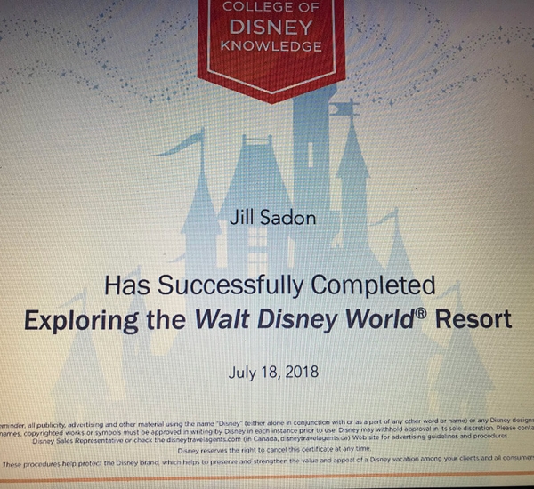certificate-exploring-walt-disney-wolrd-resort